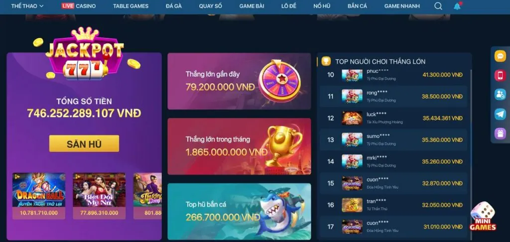 Sòng bạc trực tiếp VIP